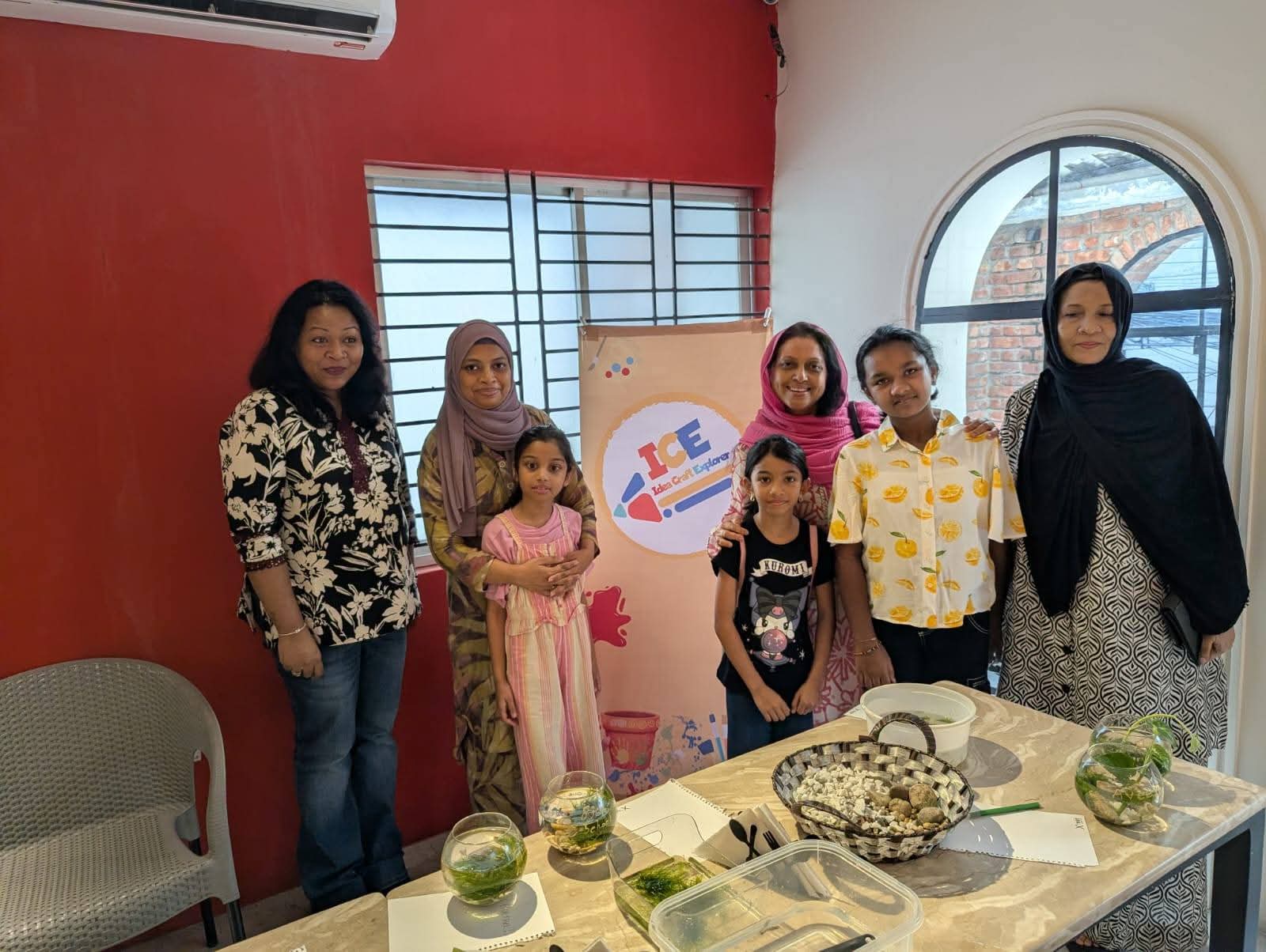 Guests gathered at an event inside Chokka Banani